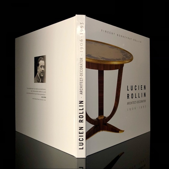 Lucien Rollin Coffee Table Book DJ Designer Furniture Architect Hardcover Good - Picture 2 of 15